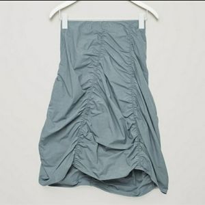 COS Voluminous Muted Teal Skirt